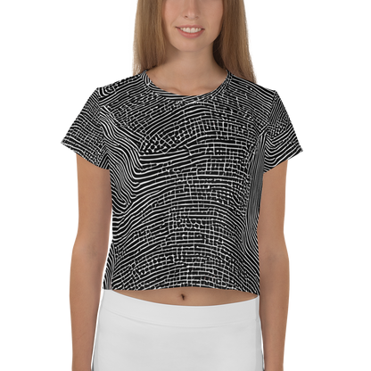 Women's Crop Tee - Zenith Stripes