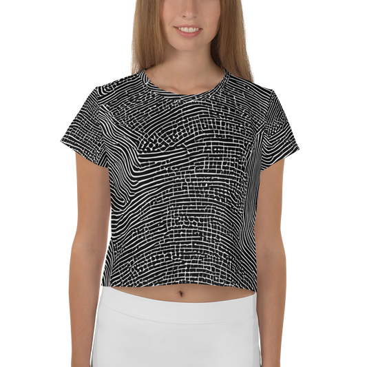 Women's Crop Tee - Zenith Stripes