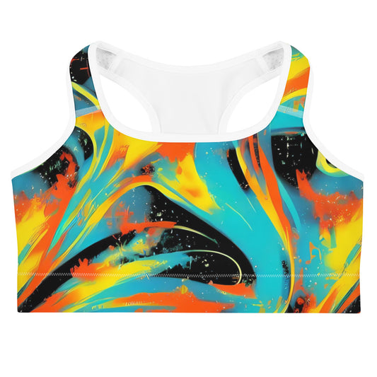 Sports Bra - Solar Swoosh