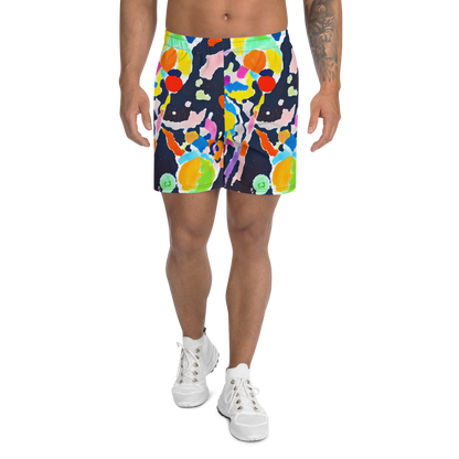 Men's Athletic Shorts - Kaleido Burst