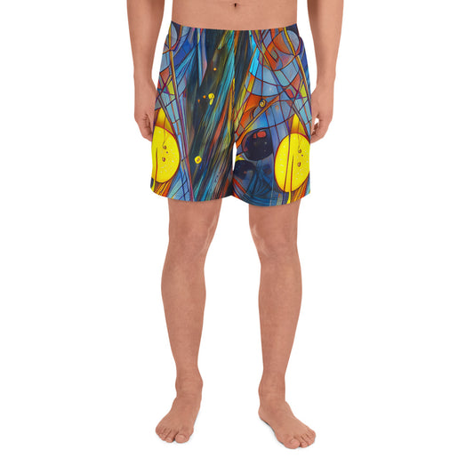 Men's Athletic Shorts - Spectral Strands