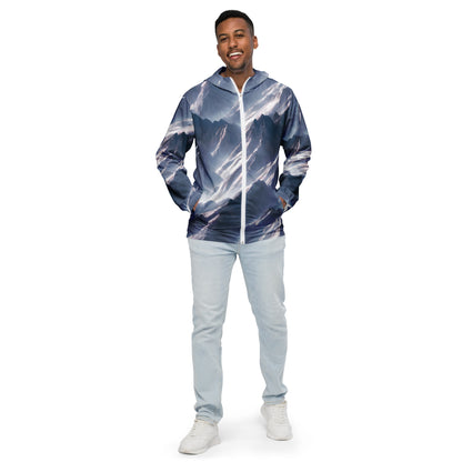 Men's Windbreaker - Frosted Zenith