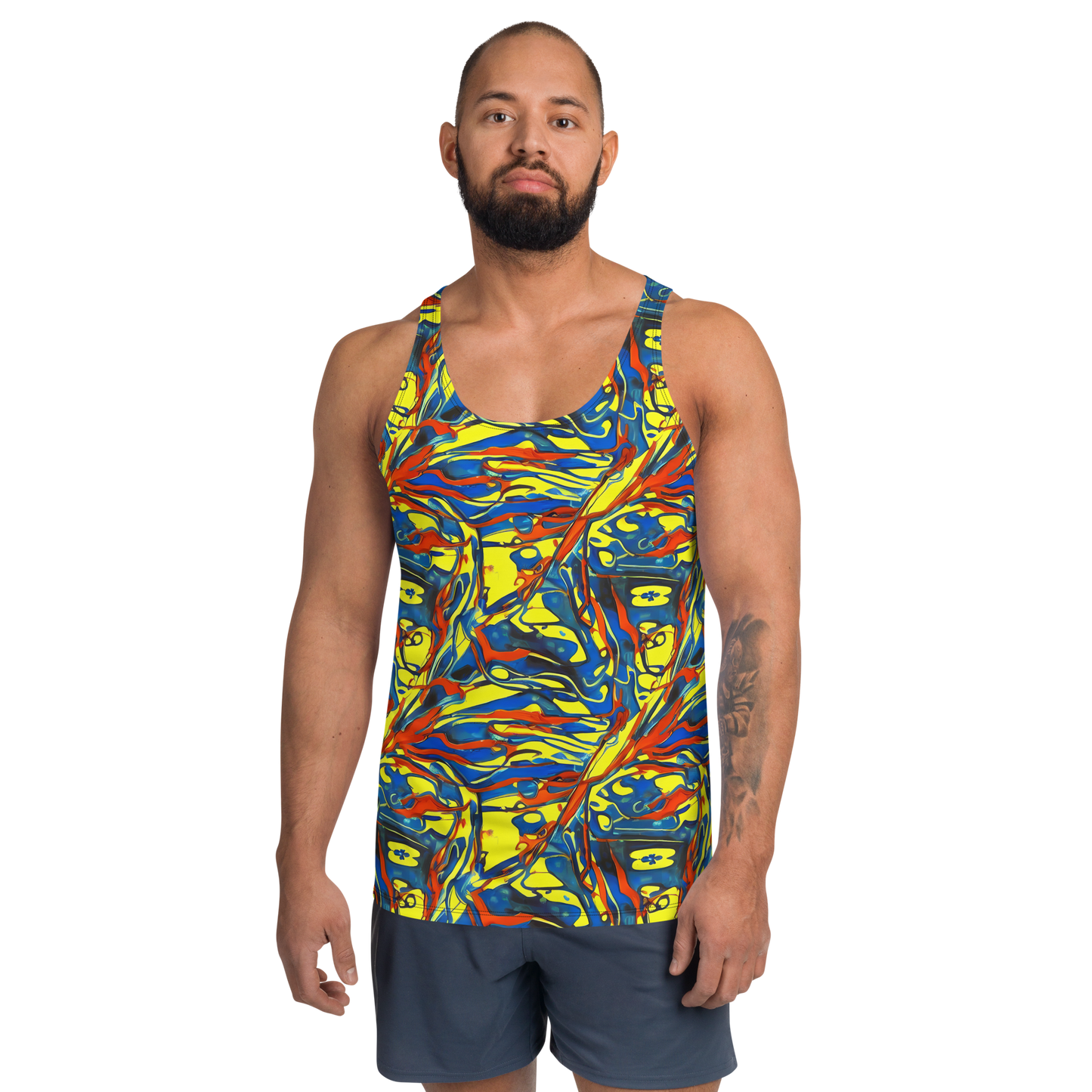 Men's Tank Top - Cyberflow Circuit