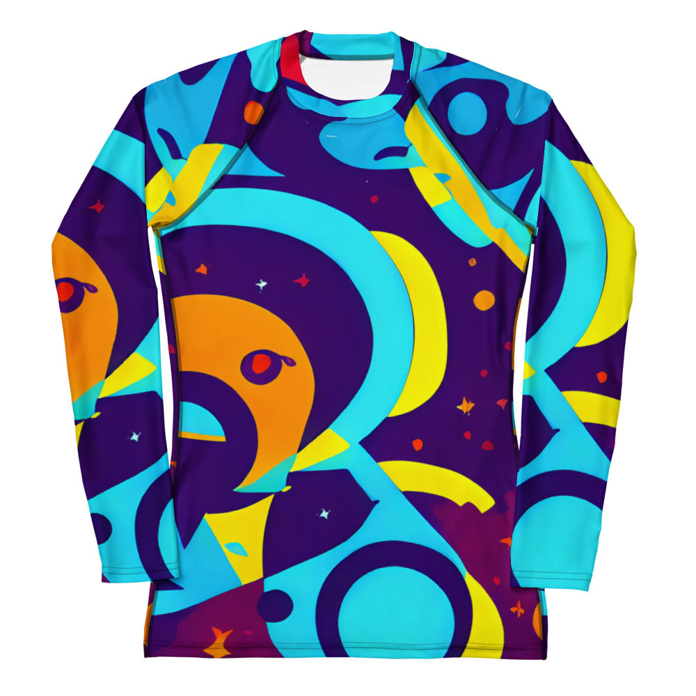 Women's Rash Guard - Gerace Geometry