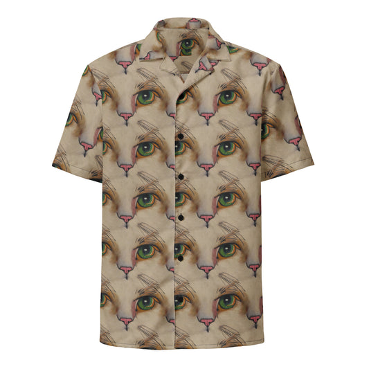 Button Shirt - Emerald Gaze