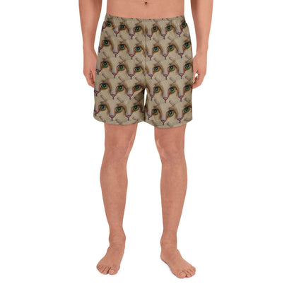 Athletic Long Shorts - Emerald Gaze