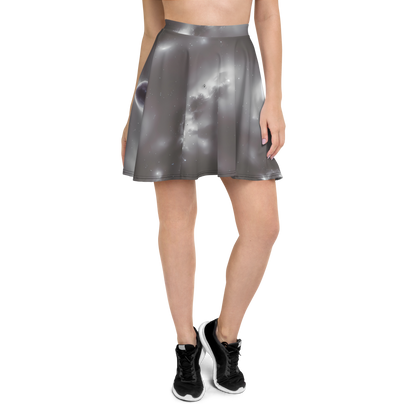 Skater Skirt - Silver Nebula