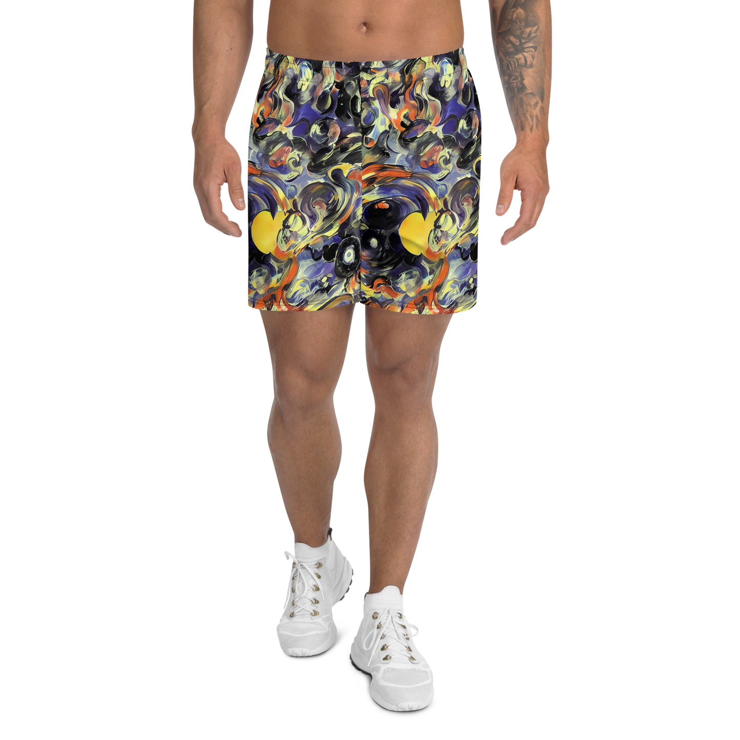 Men's Athletic Shorts - Twilight Chaos