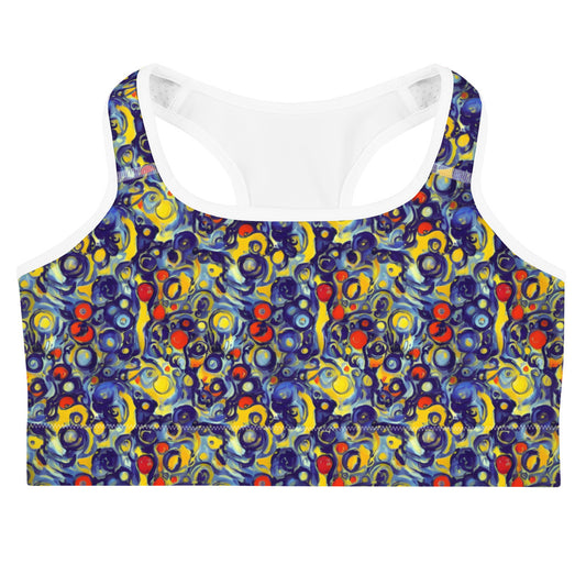 Sports Bra - Dynamic Doodles