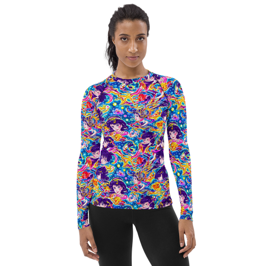 Women's Rash Guard - Aquatic Whim