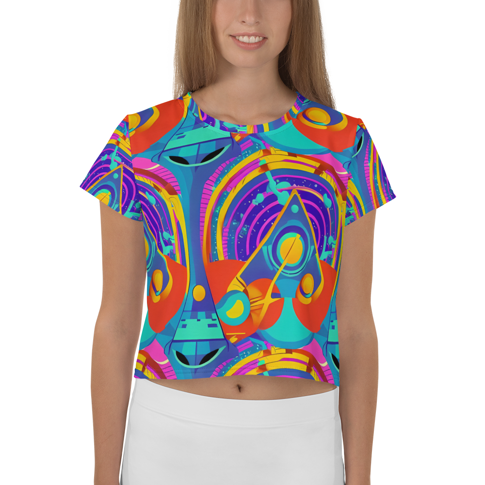 Women's Crop Tee - Blast of Color