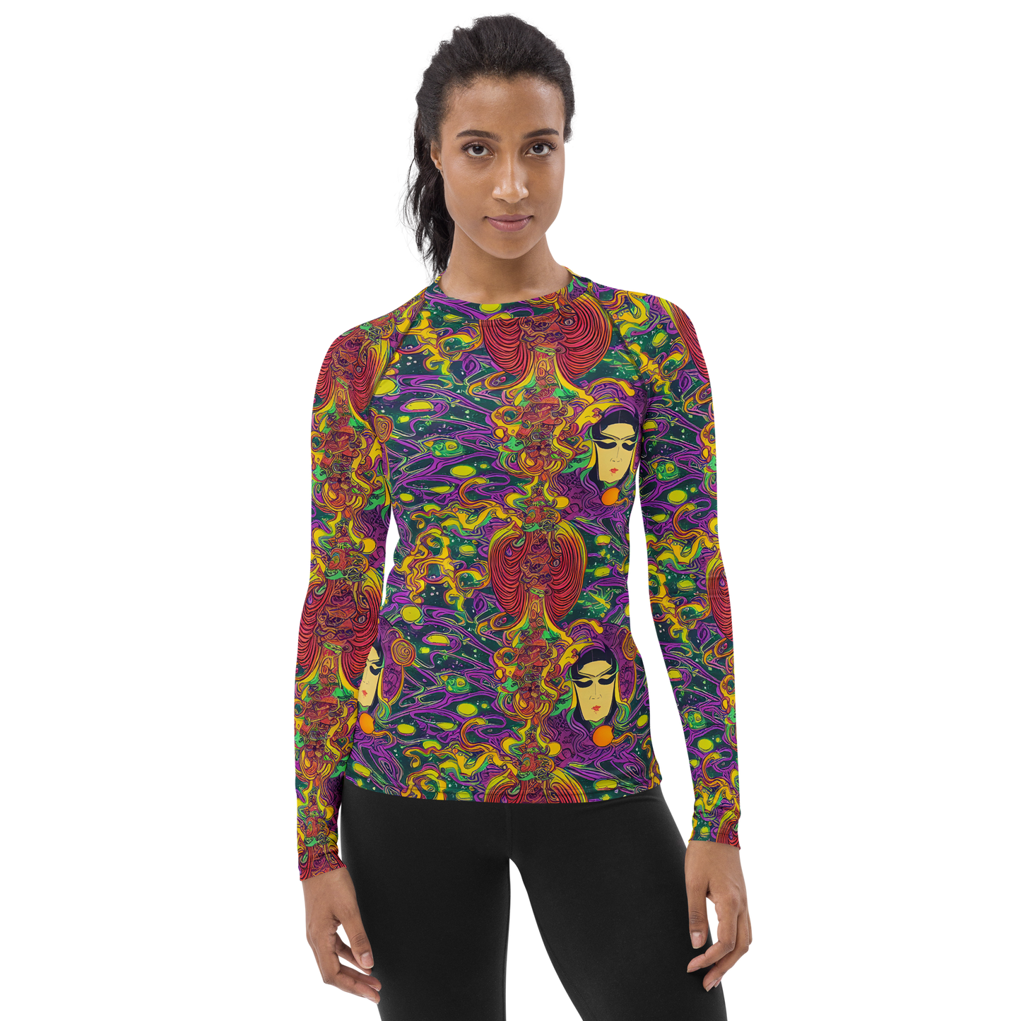 Women's Rash Guard - Odyssey in Color