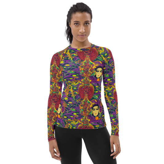 Women's Rash Guard - Odyssey in Color