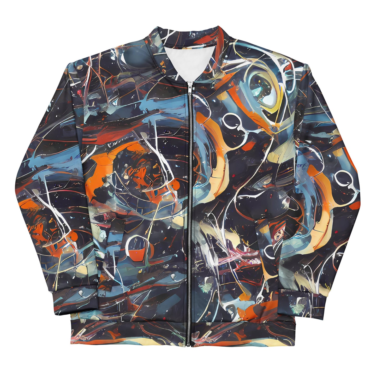 Bomber Jacket - Neo-Splash Labyrinth
