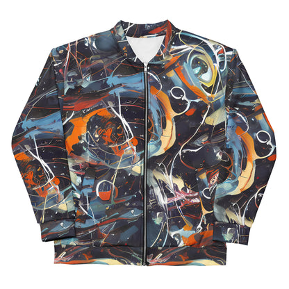 Bomber Jacket - Neo-Splash Labyrinth