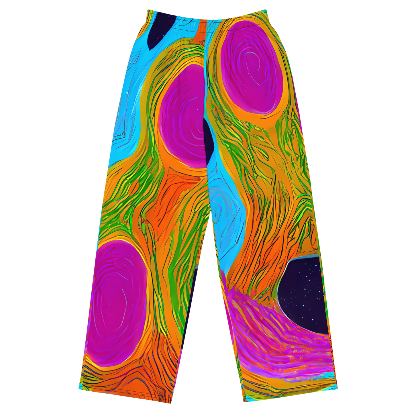 Wide-Leg Pants - Galactic Harmony