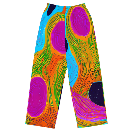 Wide-Leg Pants - Galactic Harmony