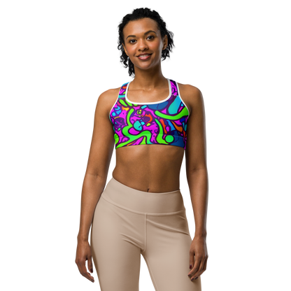 Sports Bra - Funky Vortex