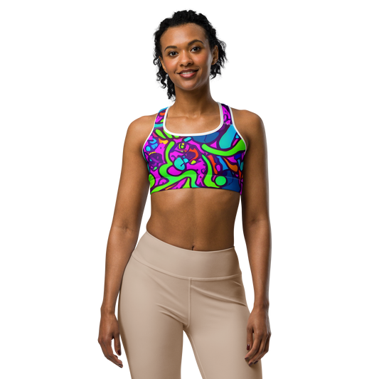 Sports Bra - Funky Vortex