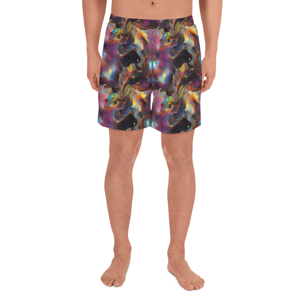 Men's Athletic Shorts - Cosmic Fusion