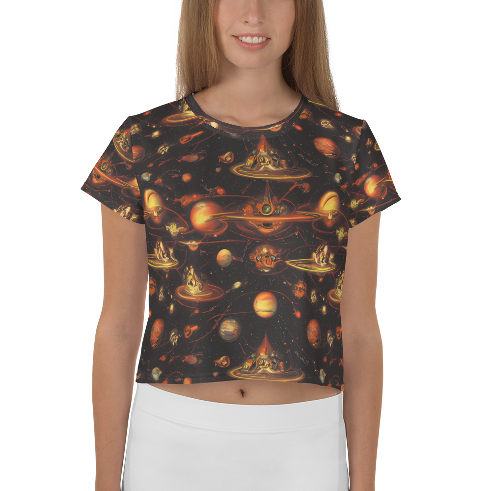 Women's Crop Tee - Murillo Vortex