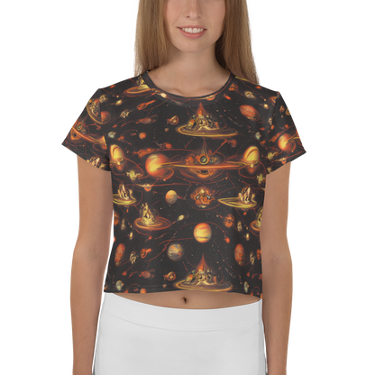 Women's Crop Tee - Murillo Vortex