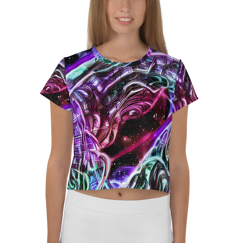 Women's Crop Tee - Nebula Fusions