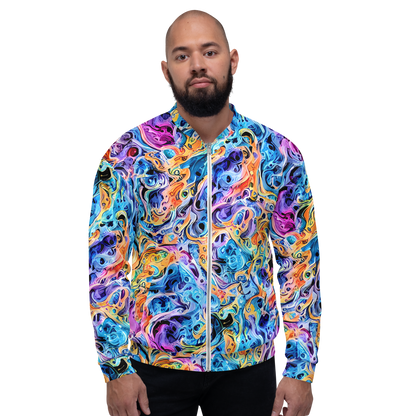 Bomber Jacket - Rococo Vortex