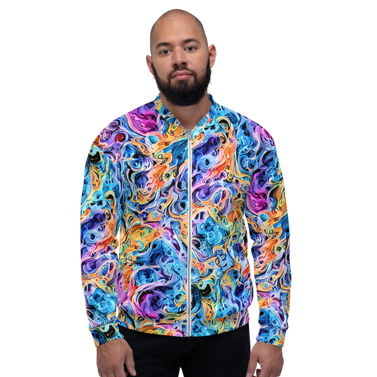 Bomber Jacket - Rococo Vortex