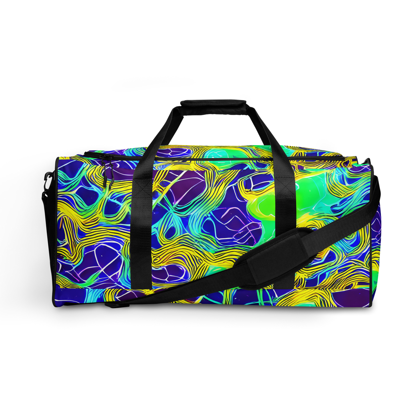 Duffle Bag - Neon Jungle Rhapsody