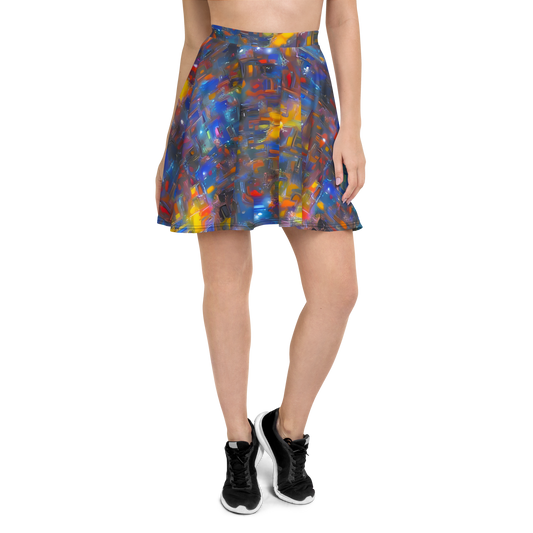 Skater Skirt - Abstract Conflux