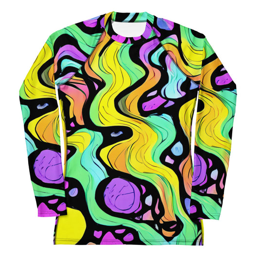 Women's Rash Guard - Sillman Swirl