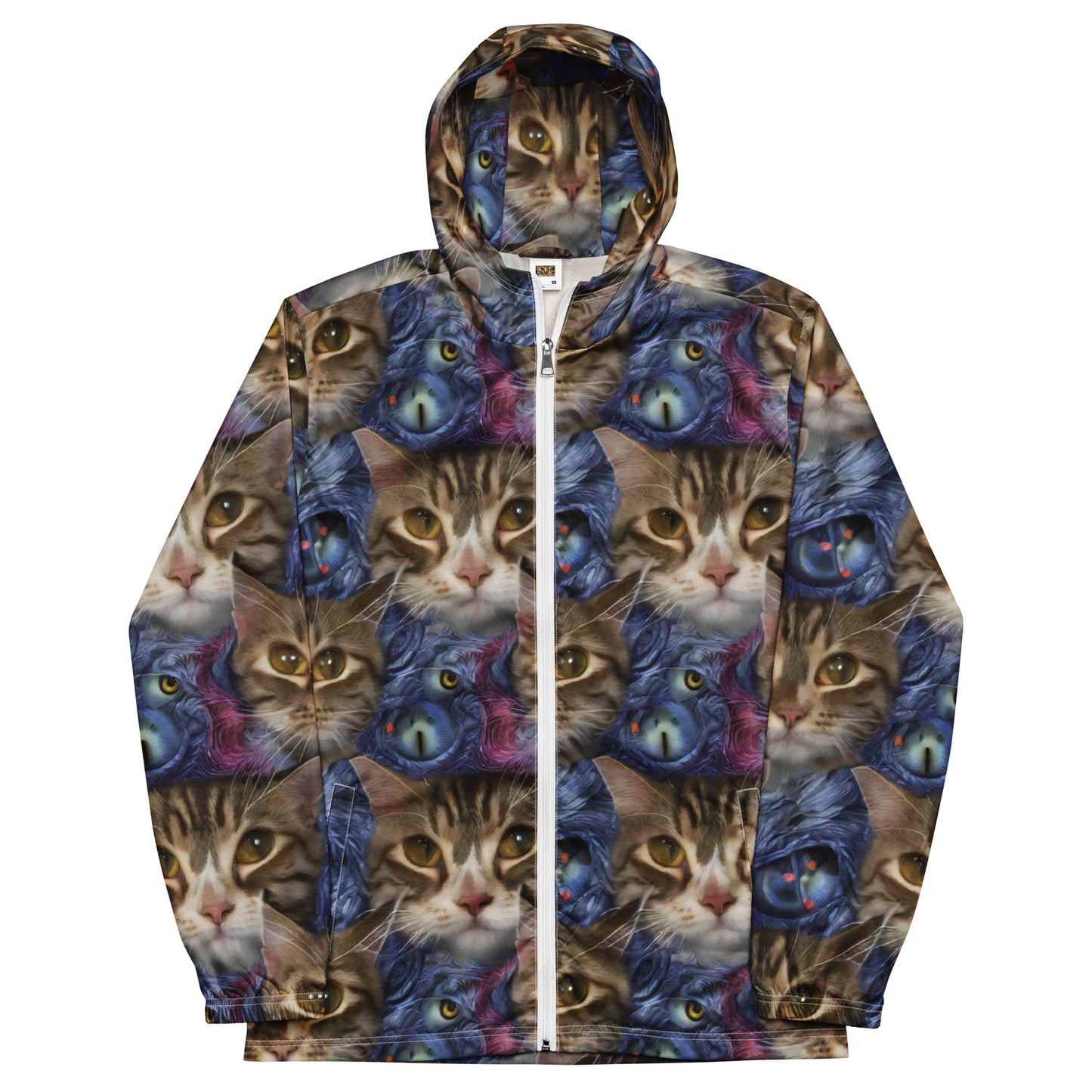 Men's Windbreaker - Feline Fantasy