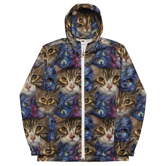Men's Windbreaker - Feline Fantasy