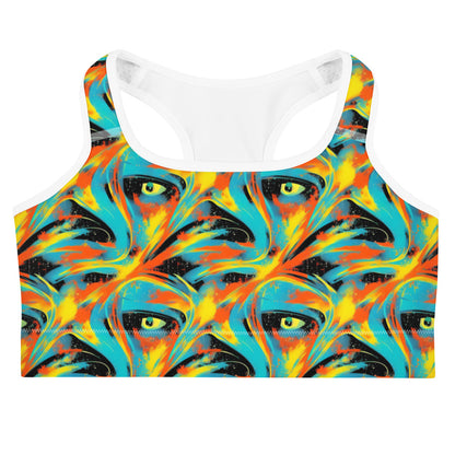 Sports Bra - Solar Swoosh
