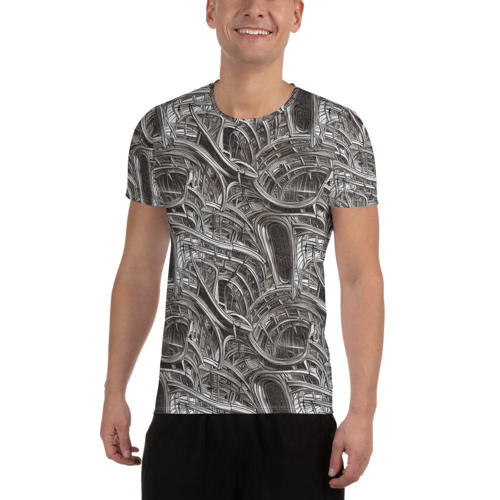 Men's Athletic T-Shirt - Piranesi's Dream