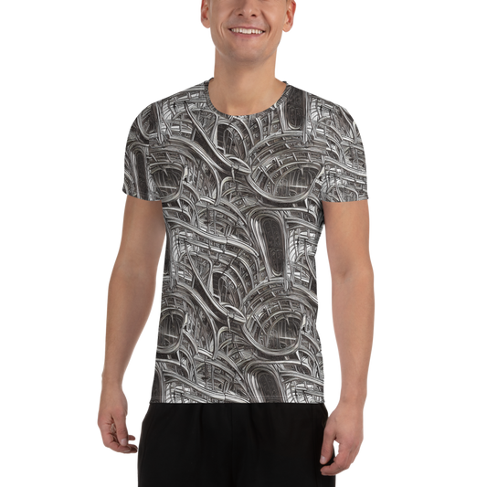 Men's Athletic T-Shirt - Piranesi's Dream