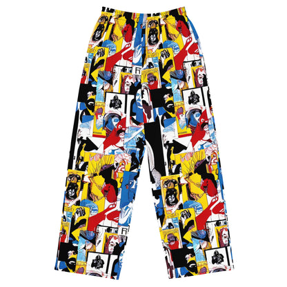 Wide-Leg Pants - Pop Art Parade