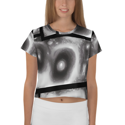 Women's Crop Tee - Arbus Whorls