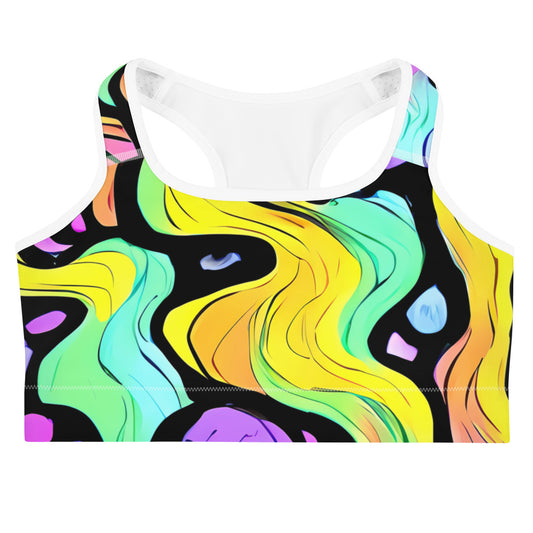 Sports Bra - Sillman Swirl