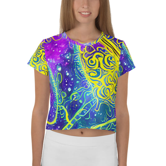 Women's Crop Tee - Spectrum Quest