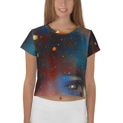 Women's Crop Tee - Celestial Vogue