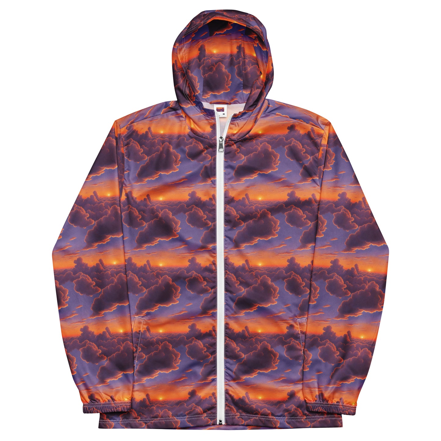 Men's Windbreaker - Cotton Candy Dreams