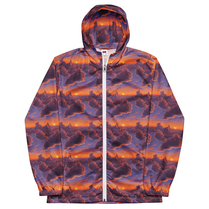 Men's Windbreaker - Cotton Candy Dreams