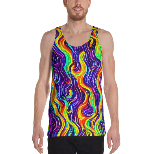 Men's Tank Top - Galactic Flames