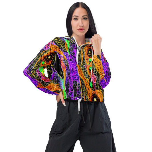Women's Cropped Windbreaker - Cooper's Vision