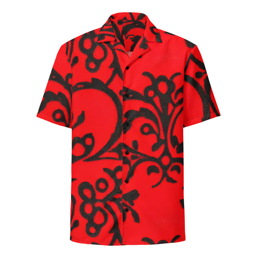 Button Shirt - Scarlet Enigma