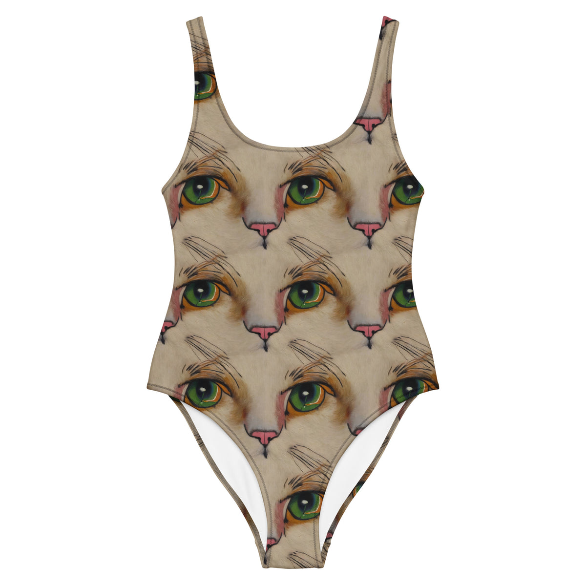 One-Piece Swimsuit - Emerald Gaze
