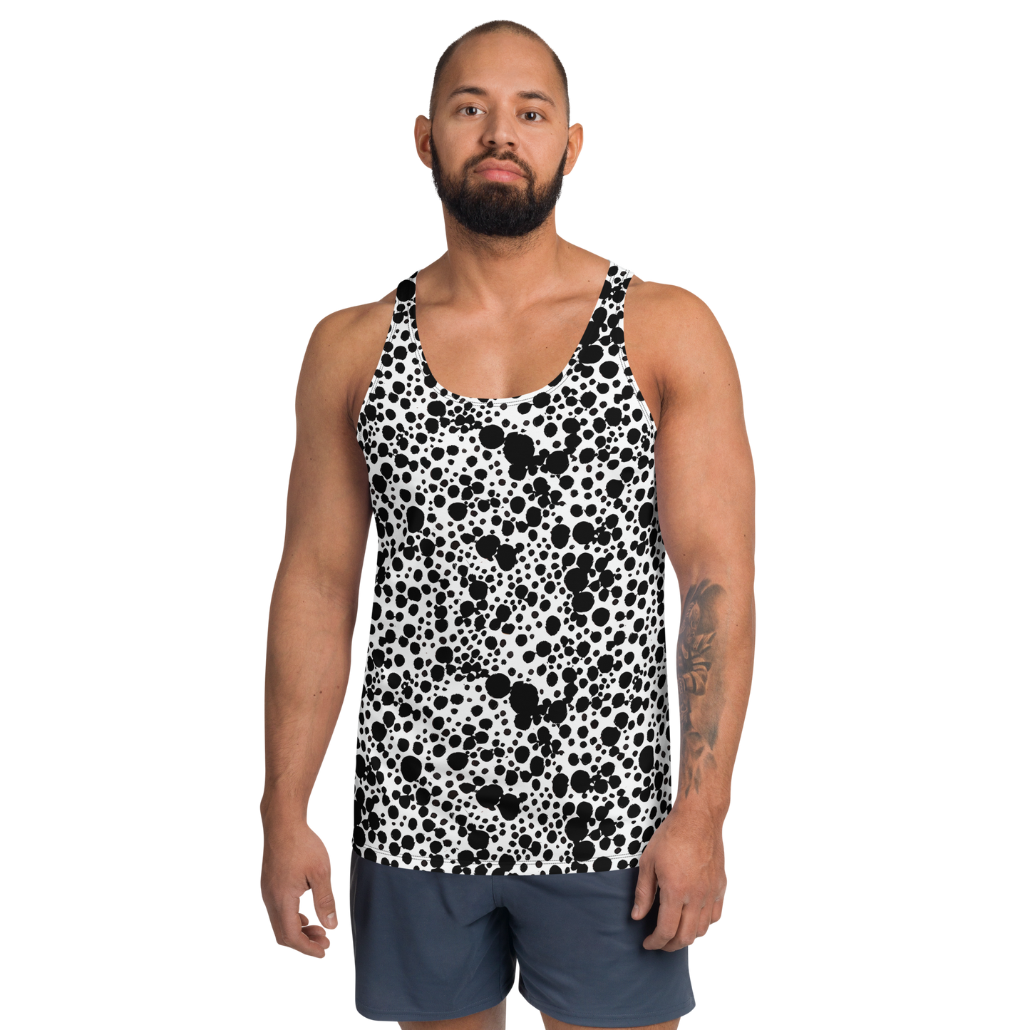 Men's Tank Top - Dappled Shadow Dance