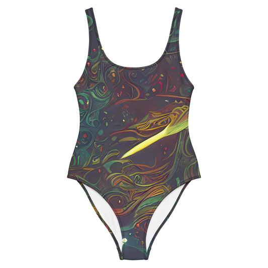 One-Piece Swimsuit - Phantasm Swirl